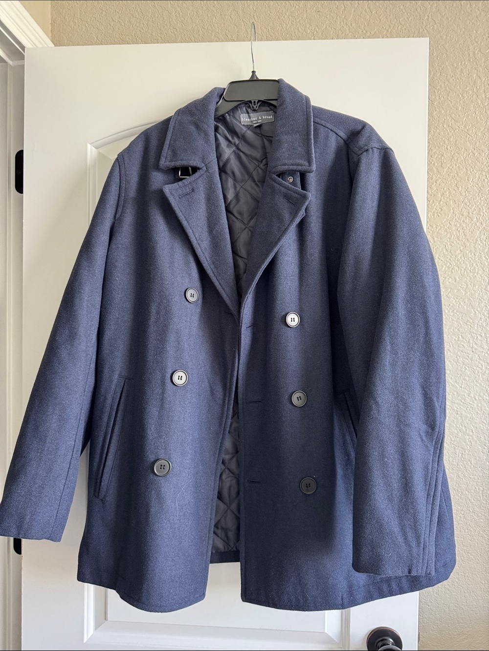 Men's Double-Breasted Pea Coat NWT!!